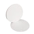 Plastic 10 inch Round Sign Blanks - White