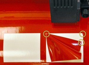 Worn Bladeholder Causes Bad Corners This also can be caused by a bad offset.