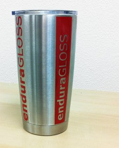 Cranberry EnduraGloss looks great on a YETI Rambler