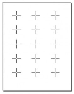 Cross Mark Template