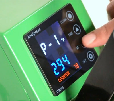 EnduraPRESS Digital control panel