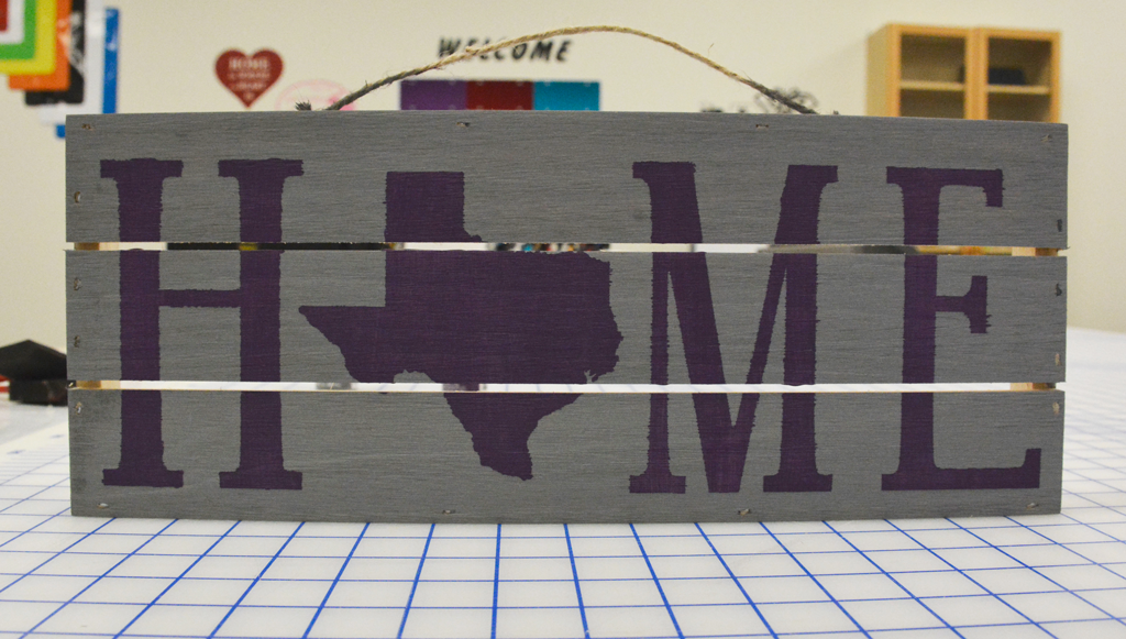 Create Space applications: wood stencils