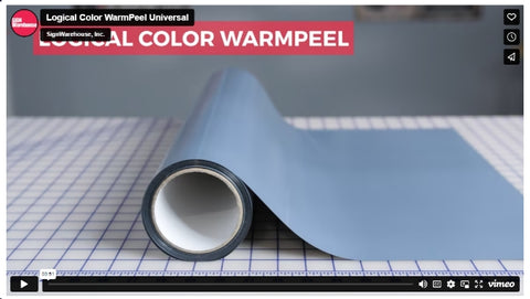 Logical Peel Warm Peel Universal Heat Transfer vinyl