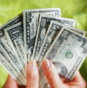 Magnetic Signs Cash In Hand