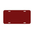 Blank Plastic License Plates - 6 in x 12 in