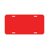 Blank Plastic License Plates - 6 in x 12 in