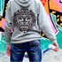 Roland DG GR2-540 Camm-1 - 54 inch Vinyl Cutter Sample of HTV Applied on Hooded Sweatshirt