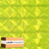 MirrorLENS Holographic Vinyl by Schein Holographics - 24 in x 1 yd - Fluorescent Yellow