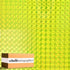 Mosaic Holographic Vinyl by Schein Holographics - 24 in x 1 yds - Fluorescent Yellow
