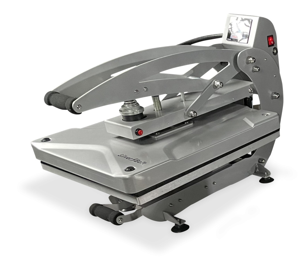 SilverBolt 1620CSD clamshell drawer heat press