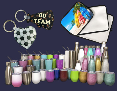 Dye sublimation can be done on a wide array of substrates